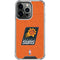 NBA Phoenix Suns Distressed iPhone 15 Pro Clear Case